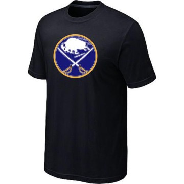 Men's Buffalo Sabres Big & Tall Logo T-Shirt - - Black