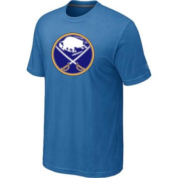 Men's Buffalo Sabres Big & Tall Logo T-Shirt - - Light Blue