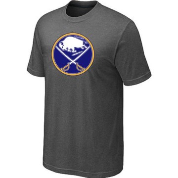 Men's Buffalo Sabres Big & Tall Logo T-Shirt - Dark - Grey