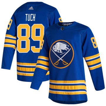 Authentic Adidas Men's Alex Tuch Buffalo Sabres 2020/21 Home Jersey - Royal