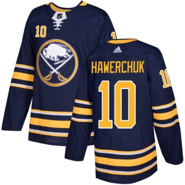 Authentic Adidas Men's Dale Hawerchuk Buffalo Sabres Jersey - Navy