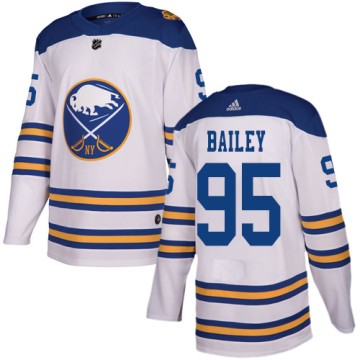 Authentic Adidas Men's Justin Bailey Buffalo Sabres 2018 Winter Classic Jersey - White