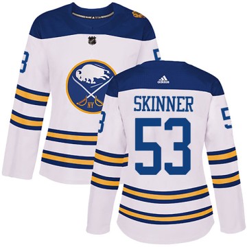 Authentic Adidas Women's Jeff Skinner Buffalo Sabres 2018 Winter Classic Jersey - White