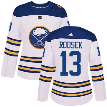 Authentic Adidas Women's Lukas Rousek Buffalo Sabres 2018 Winter Classic Jersey - White