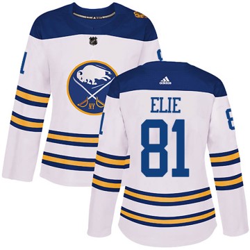 Authentic Adidas Women's Remi Elie Buffalo Sabres 2018 Winter Classic Jersey - White