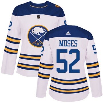 Authentic Adidas Women's Steve Moses Buffalo Sabres 2018 Winter Classic Jersey - White
