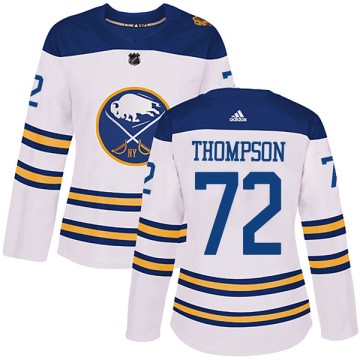 Authentic Adidas Women's Tage Thompson Buffalo Sabres 2018 Winter Classic Jersey - White