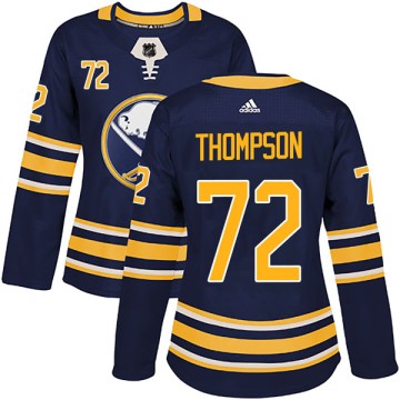Authentic Adidas Women's Tage Thompson Buffalo Sabres Home Jersey - Navy