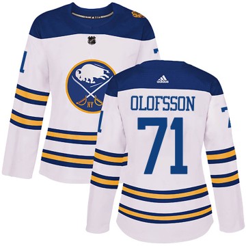 Authentic Adidas Women's Victor Olofsson Buffalo Sabres 2018 Winter Classic Jersey - White