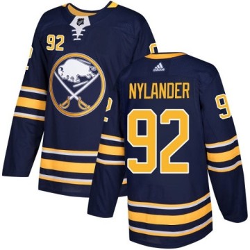 Authentic Adidas Youth Alexander Nylander Buffalo Sabres Home Jersey - Navy Blue