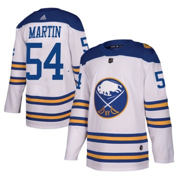 Authentic Adidas Youth Brycen Martin Buffalo Sabres 2018 Winter Classic Jersey - White