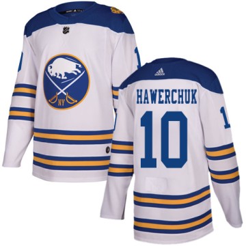 Authentic Adidas Youth Dale Hawerchuk Buffalo Sabres 2018 Winter Classic Jersey - White