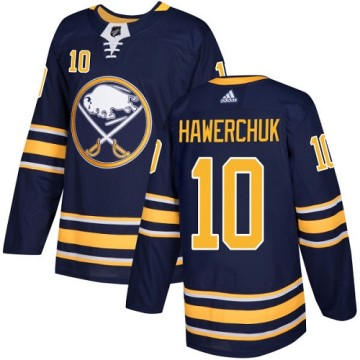 Authentic Adidas Youth Dale Hawerchuk Buffalo Sabres Home Jersey - Navy Blue