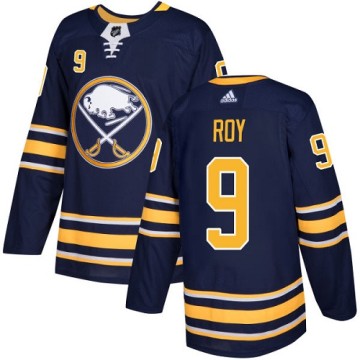 Authentic Adidas Youth Derek Roy Buffalo Sabres Home Jersey - Navy Blue