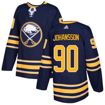 Authentic Adidas Youth Marcus Johansson Buffalo Sabres Home Jersey - Navy