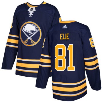 Authentic Adidas Youth Remi Elie Buffalo Sabres Home Jersey - Navy