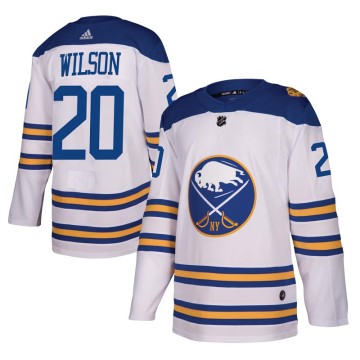 Authentic Adidas Youth Scott Wilson Buffalo Sabres 2018 Winter Classic Jersey - White