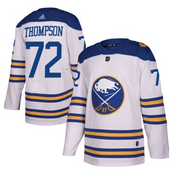 Authentic Adidas Youth Tage Thompson Buffalo Sabres 2018 Winter Classic Jersey - White