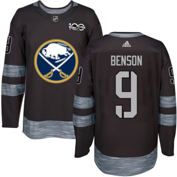 Authentic Youth Zach Benson Buffalo Sabres 1917-2017 100th Anniversary Jersey - Black