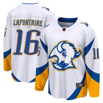 Breakaway Fanatics Branded Men's Pat Lafontaine Buffalo Sabres Special Edition 2.0 Jersey - White