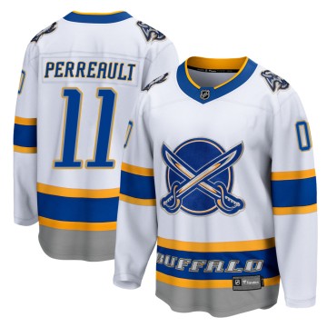 Breakaway Fanatics Branded Youth Gilbert Perreault Buffalo Sabres 2020/21 Special Edition Jersey - White