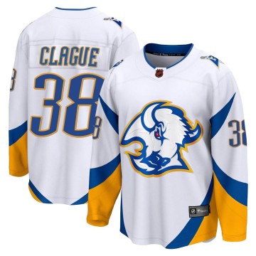 Breakaway Fanatics Branded Youth Kale Clague Buffalo Sabres Special Edition 2.0 Jersey - White