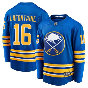 Premier Fanatics Branded Youth Pat Lafontaine Buffalo Sabres Breakaway Home Jersey - Royal